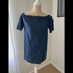 Denim dress size small